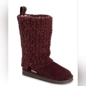 MUK LUKS Women's Jackie Boot, Wide Width